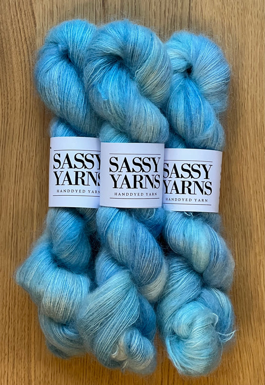 Kid silk mohair -Kumulus