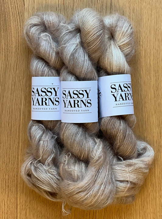 Kid silk mohair - Beige