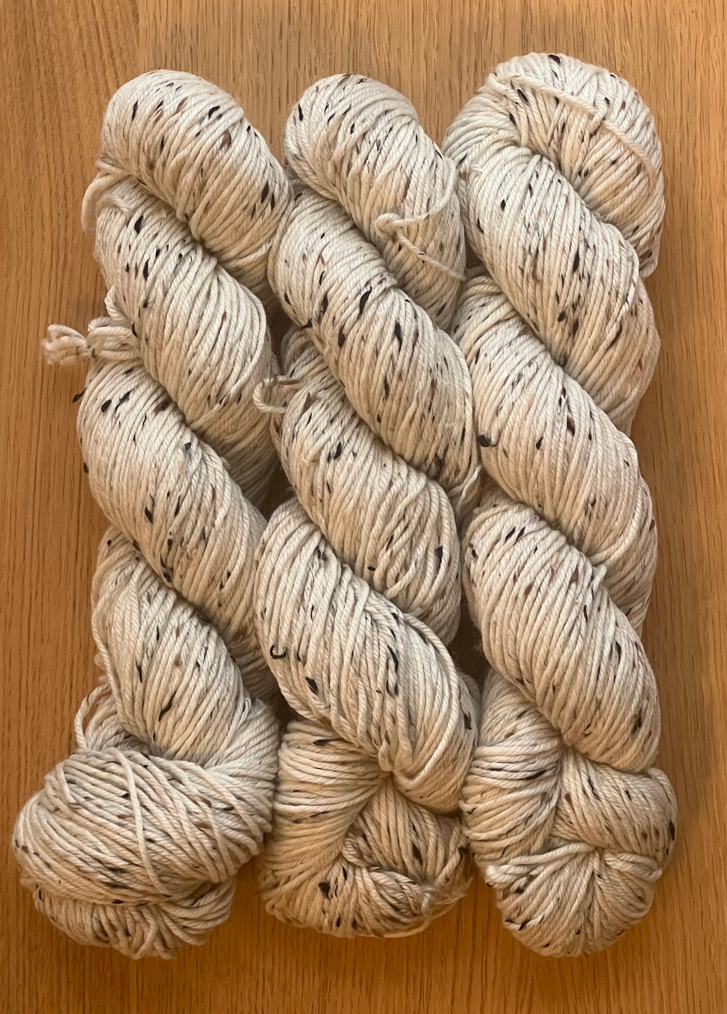 Merino Tweed ufarvet