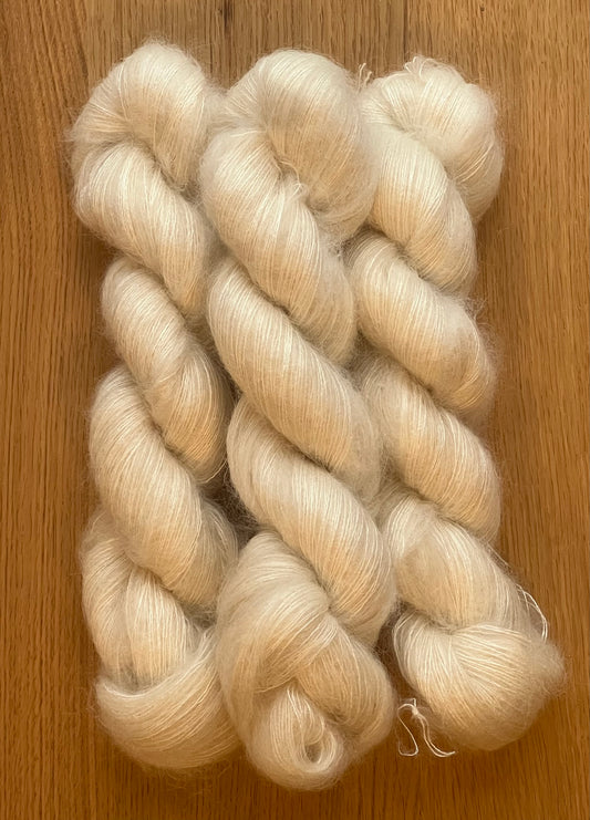 Kid silk mohair - ufarvet