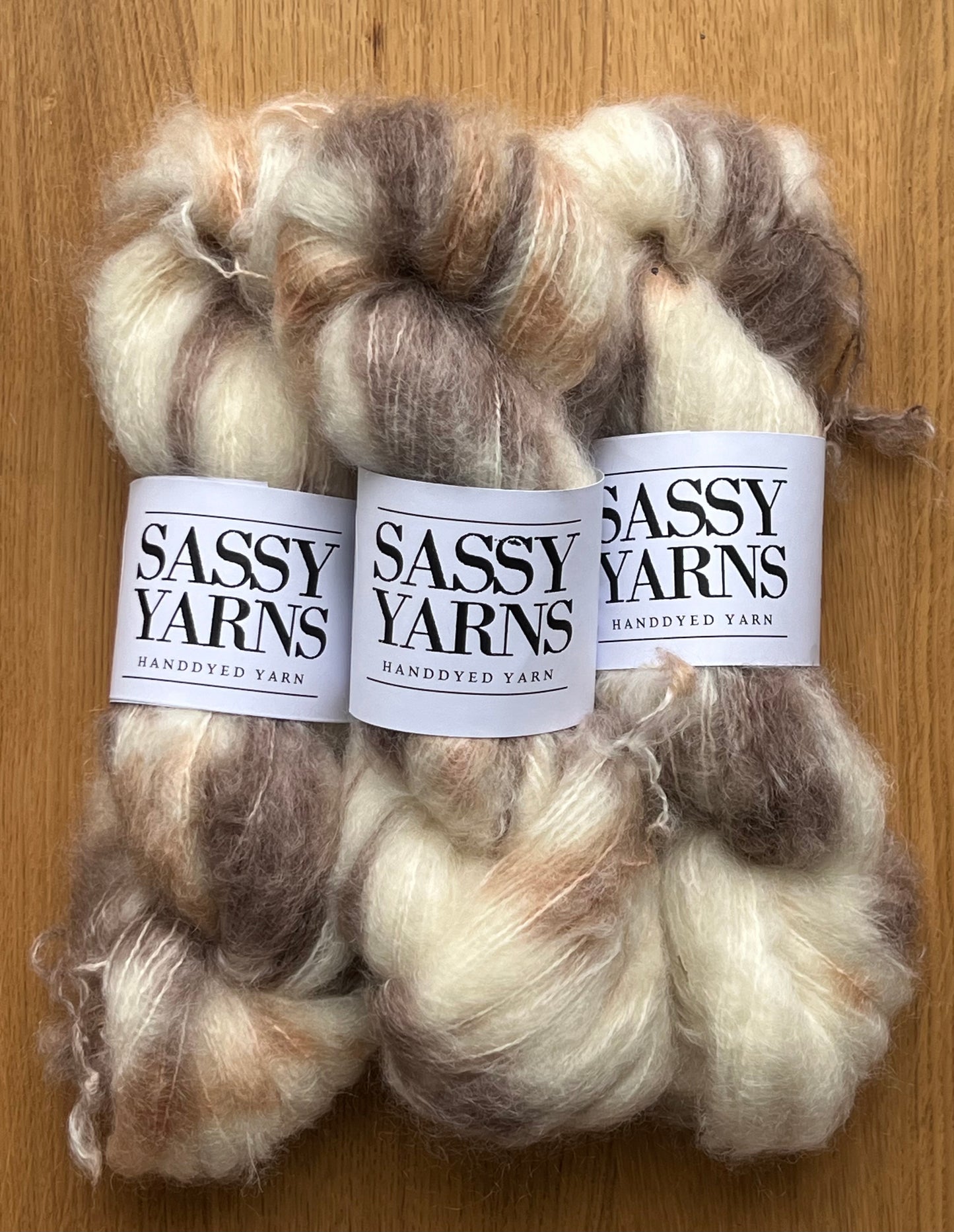 Chunky/fed Mohair - Strandskaller