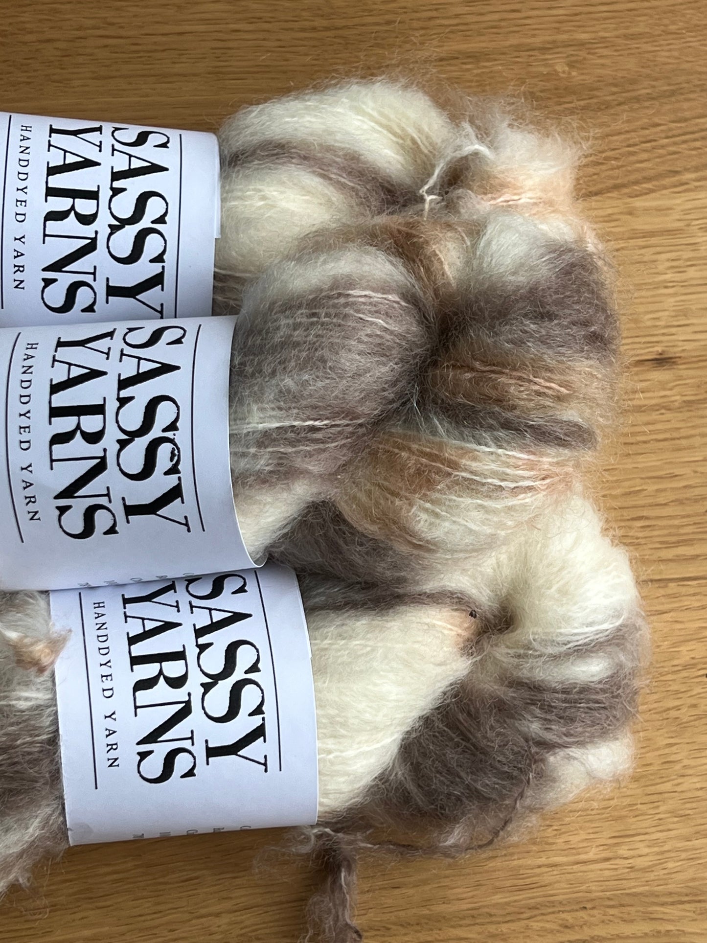 Chunky/fed Mohair - Strandskaller