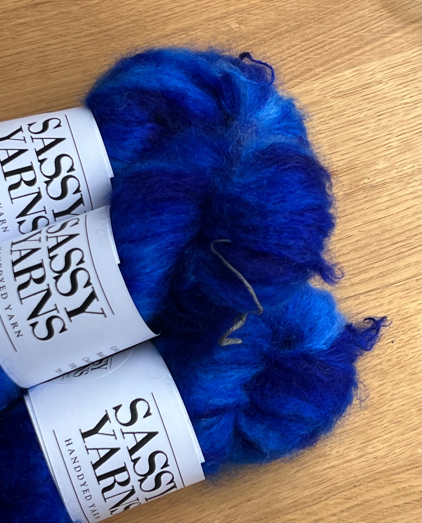 Chunky/fed Mohair - Royal