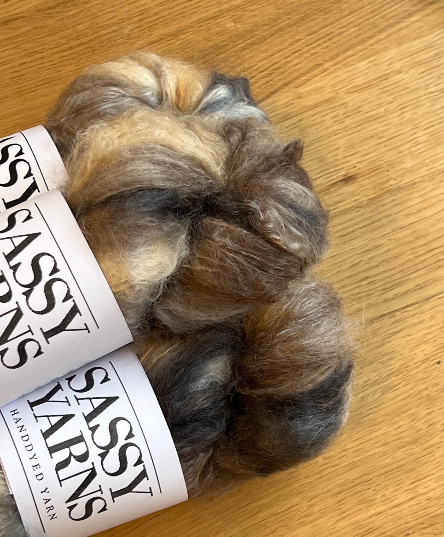 Chunky/fed Mohair - Leopard