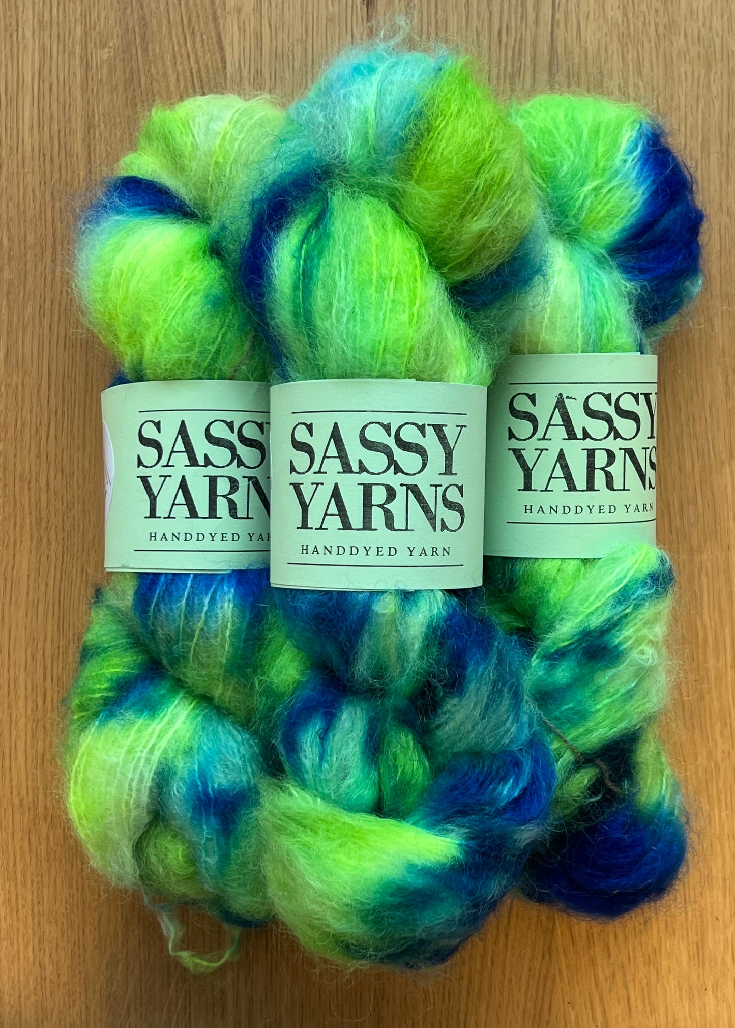 Chunky/fed Mohair - Fest 1