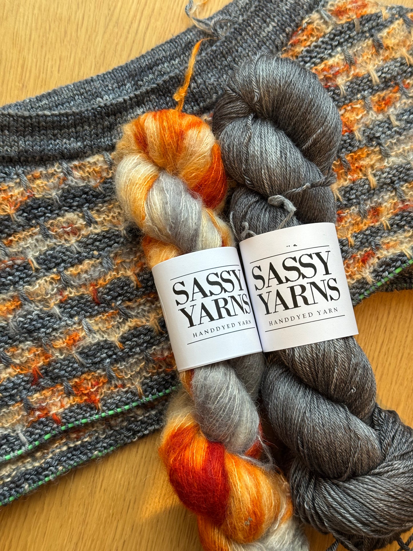 OKAPI BLOUSE AF PURE KNIT AND PURL