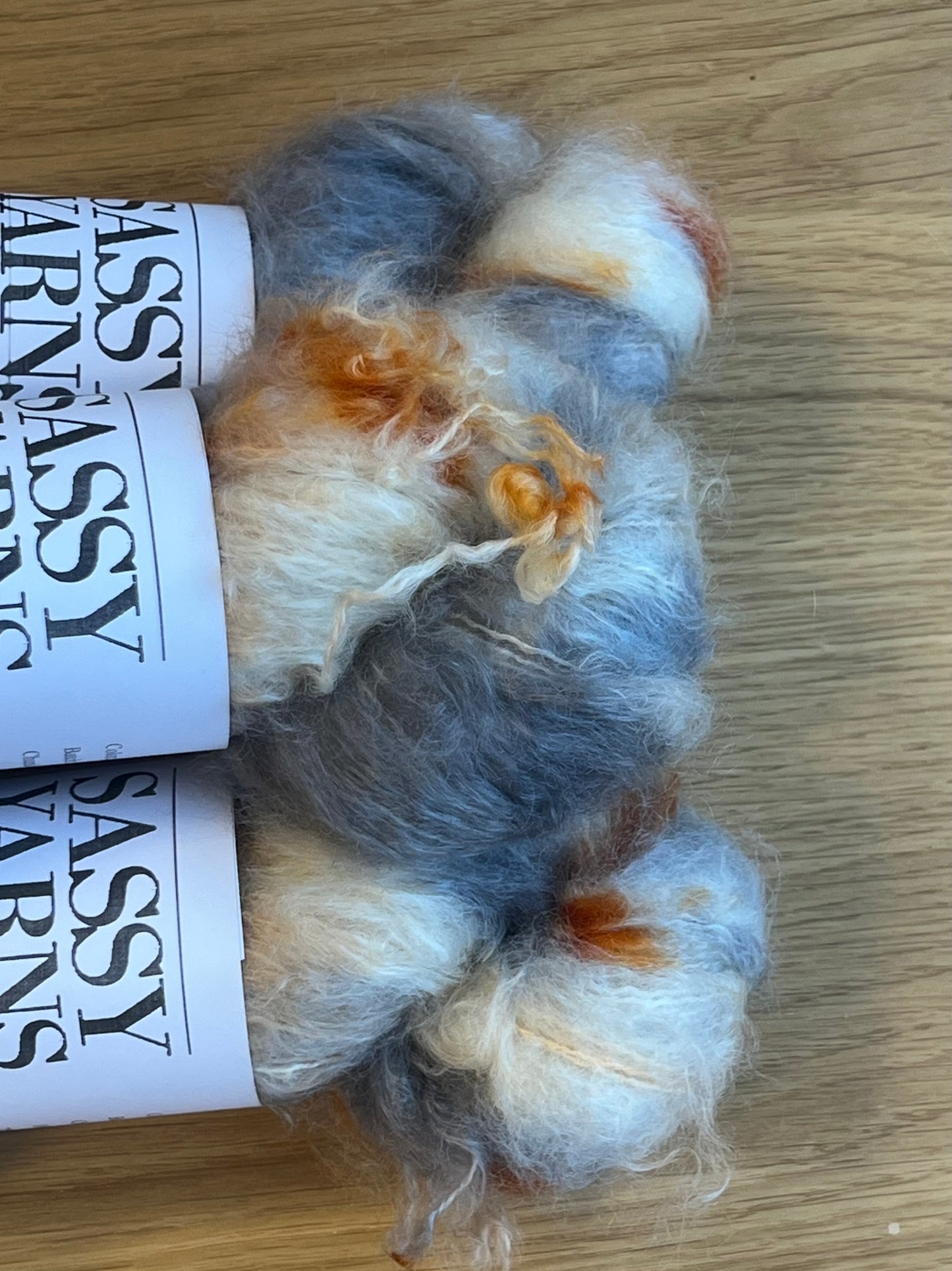Chunky/fed Mohair - Amber