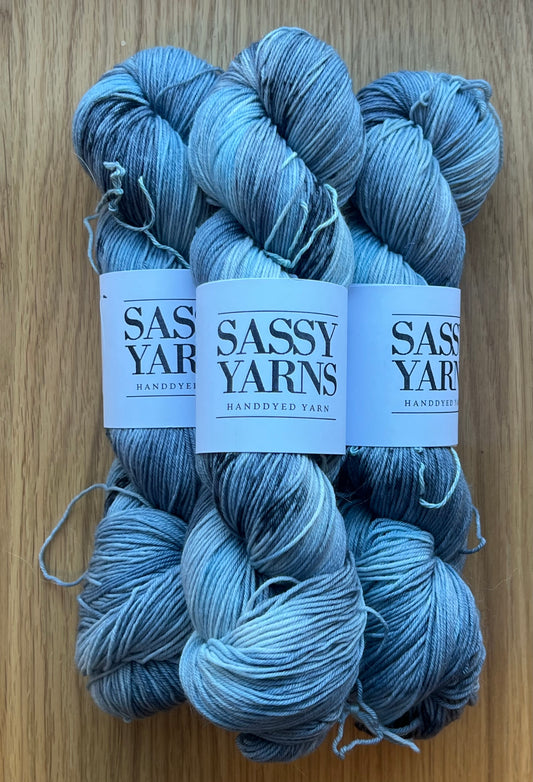 Merino Sølv Glitter Sock - 3. Advent