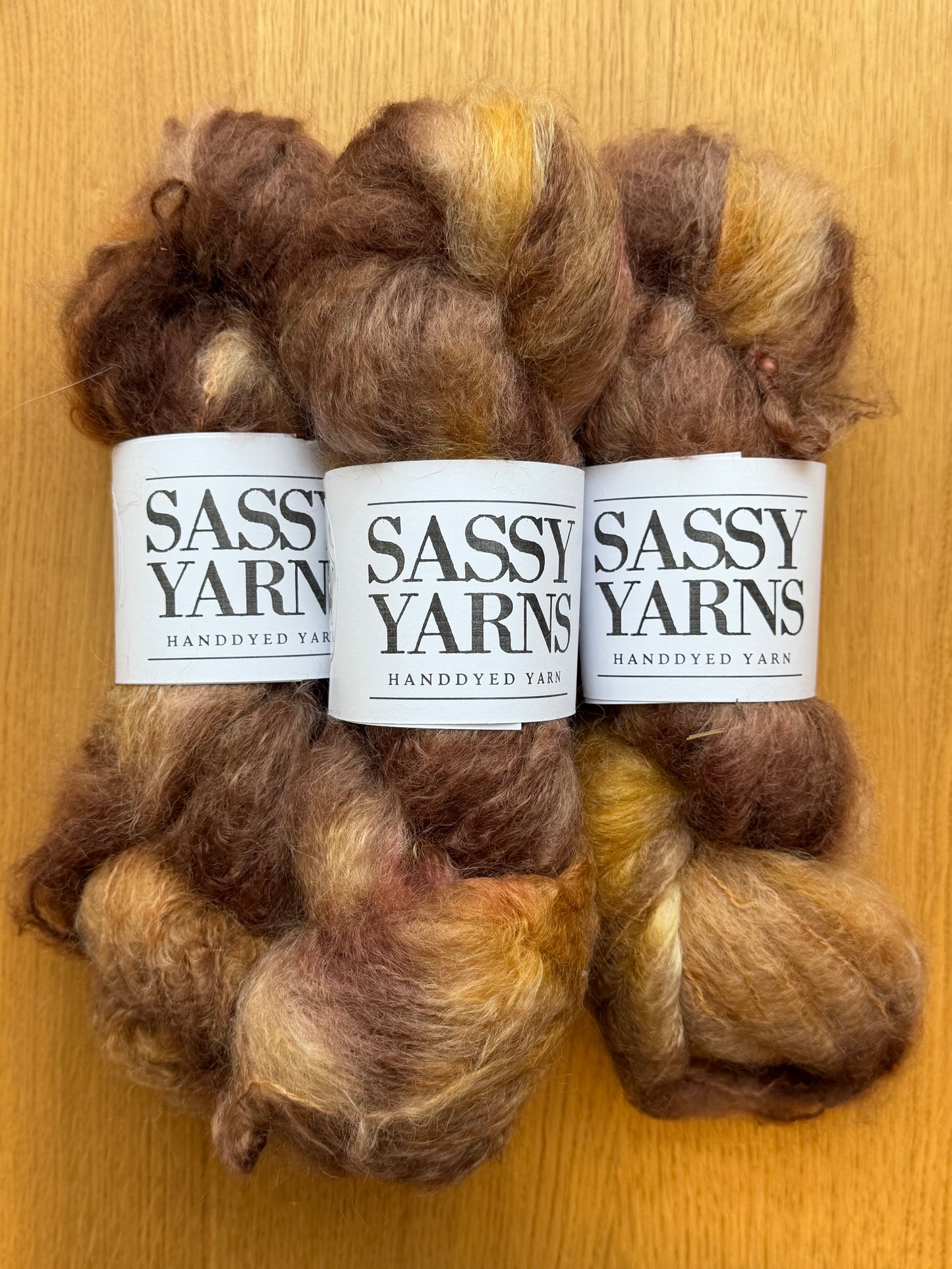 Chunky/fed Mohair - Cookies