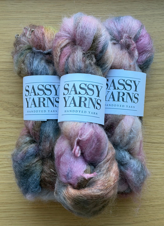 Chunky/fed Mohair - Skumring