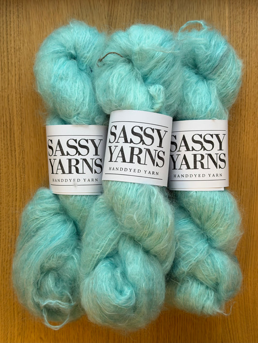 Chunky/fed Mohair - Lagune