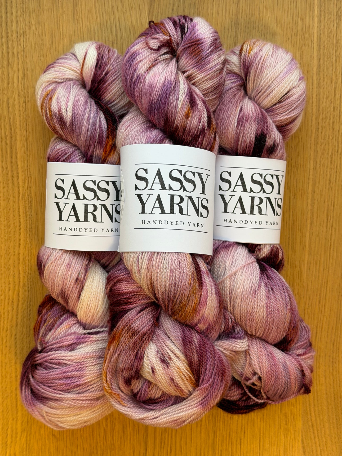 Merino lace 800 - Kirsebærtræ