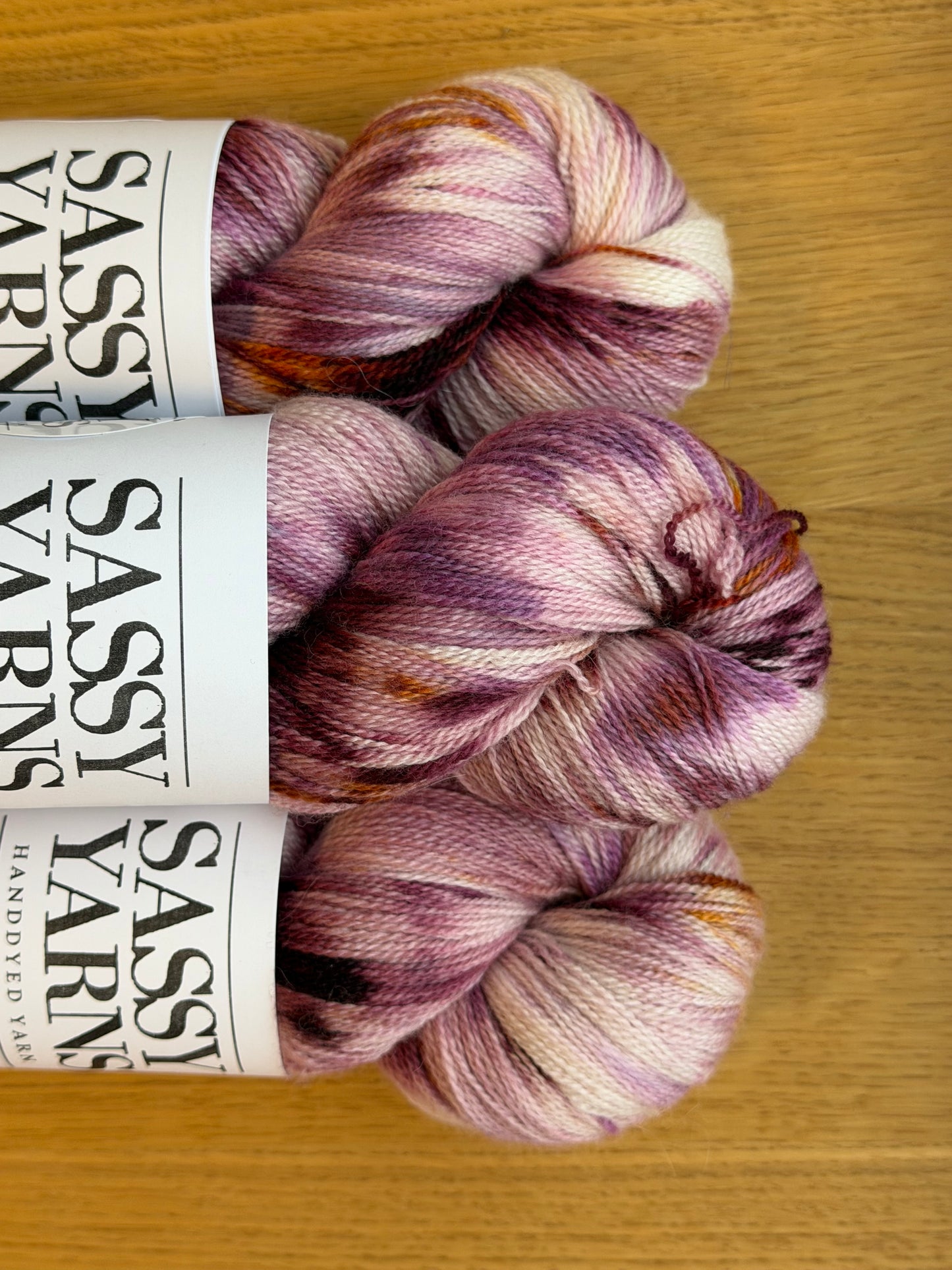 Merino lace 800 - Kirsebærtræ