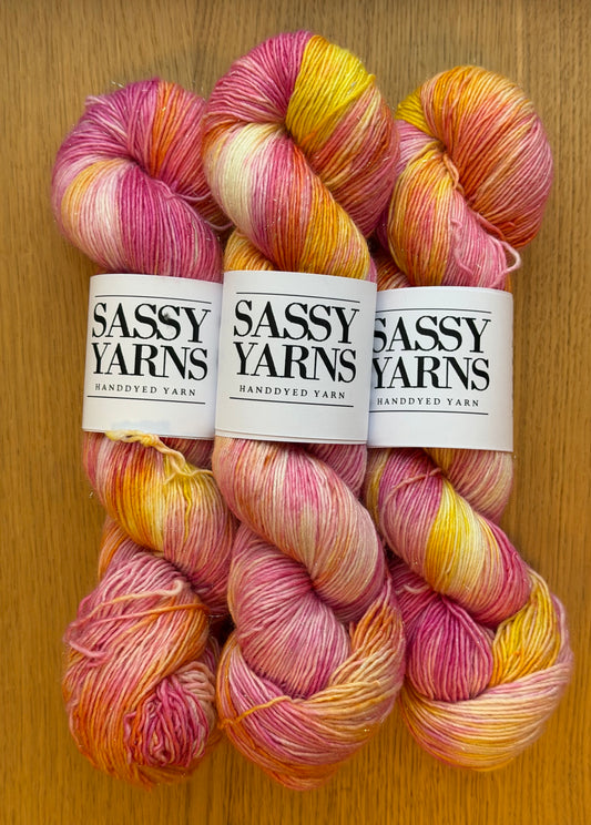 Merino Singles glitter - Sommer