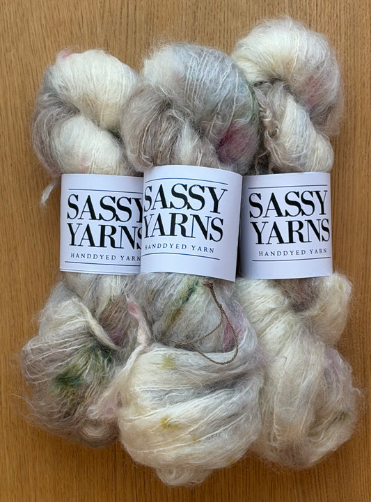 Chunky/fed Mohair - Vejkant