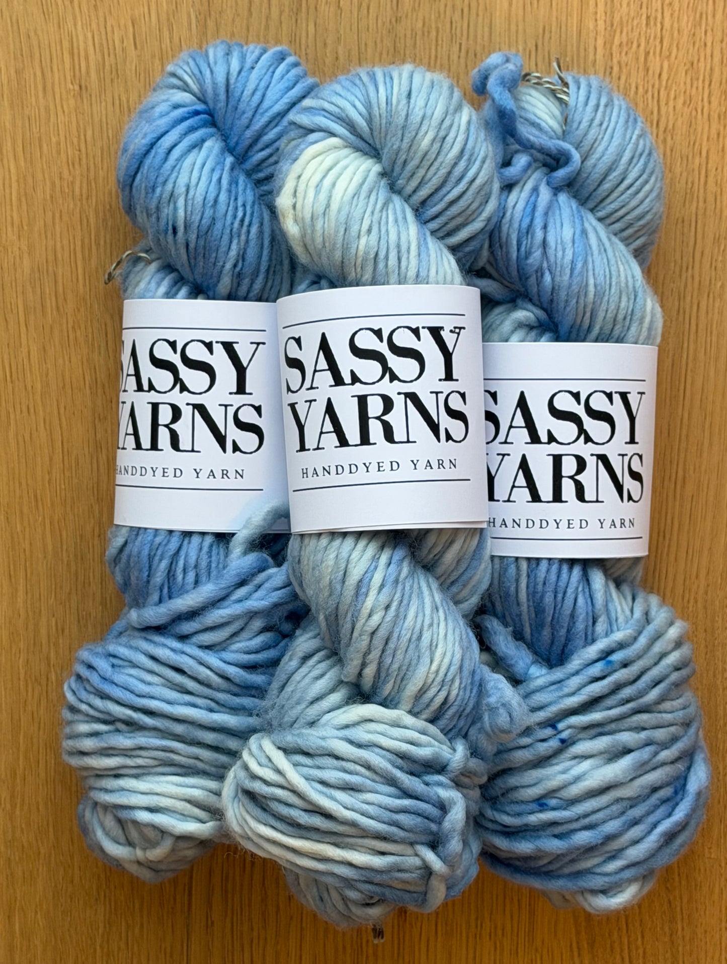 Chunky Singles  - Isblå