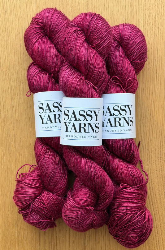 Pure Silk Singles- Rødvin