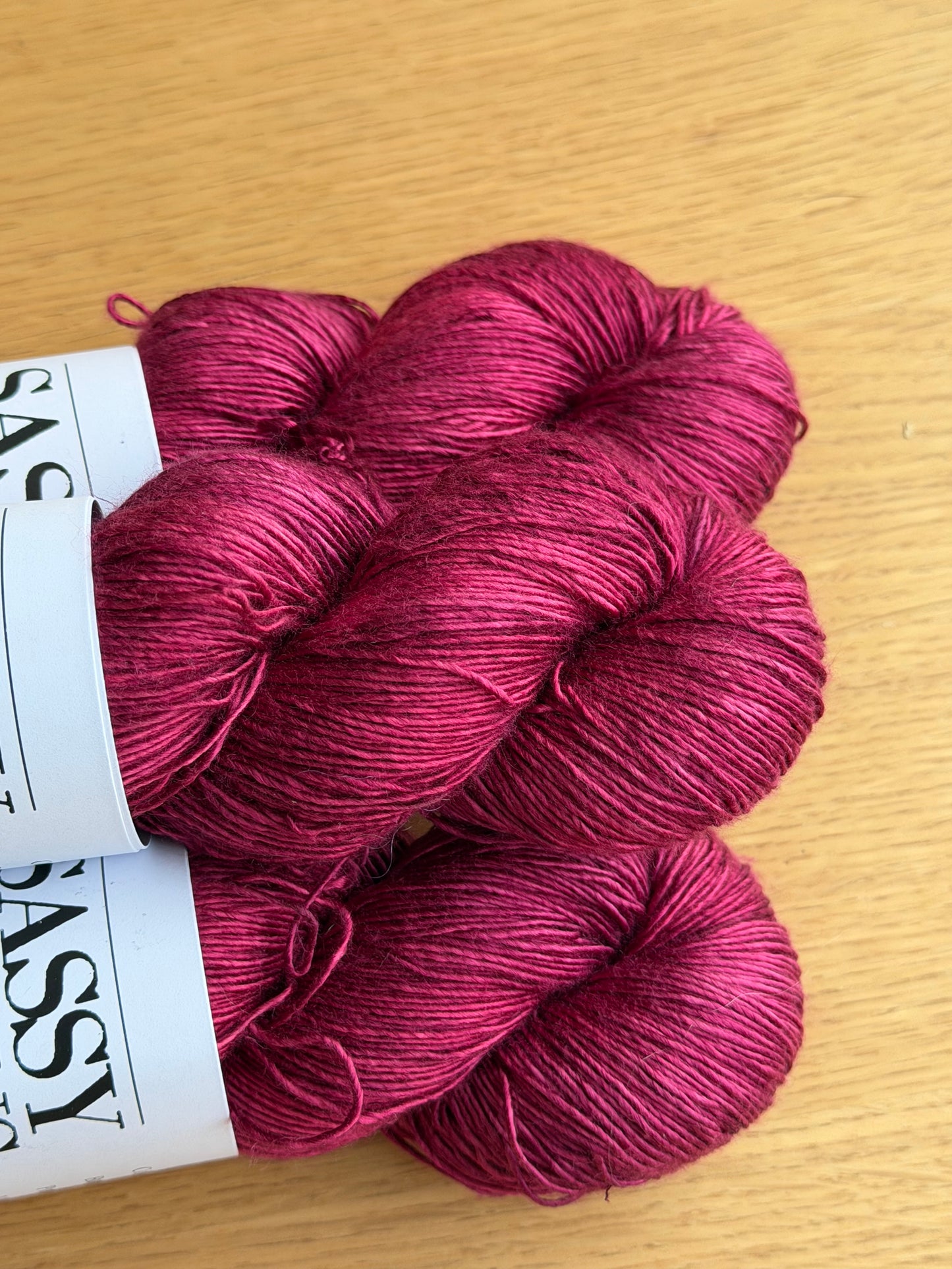 Pure Silk Singles- Rødvin