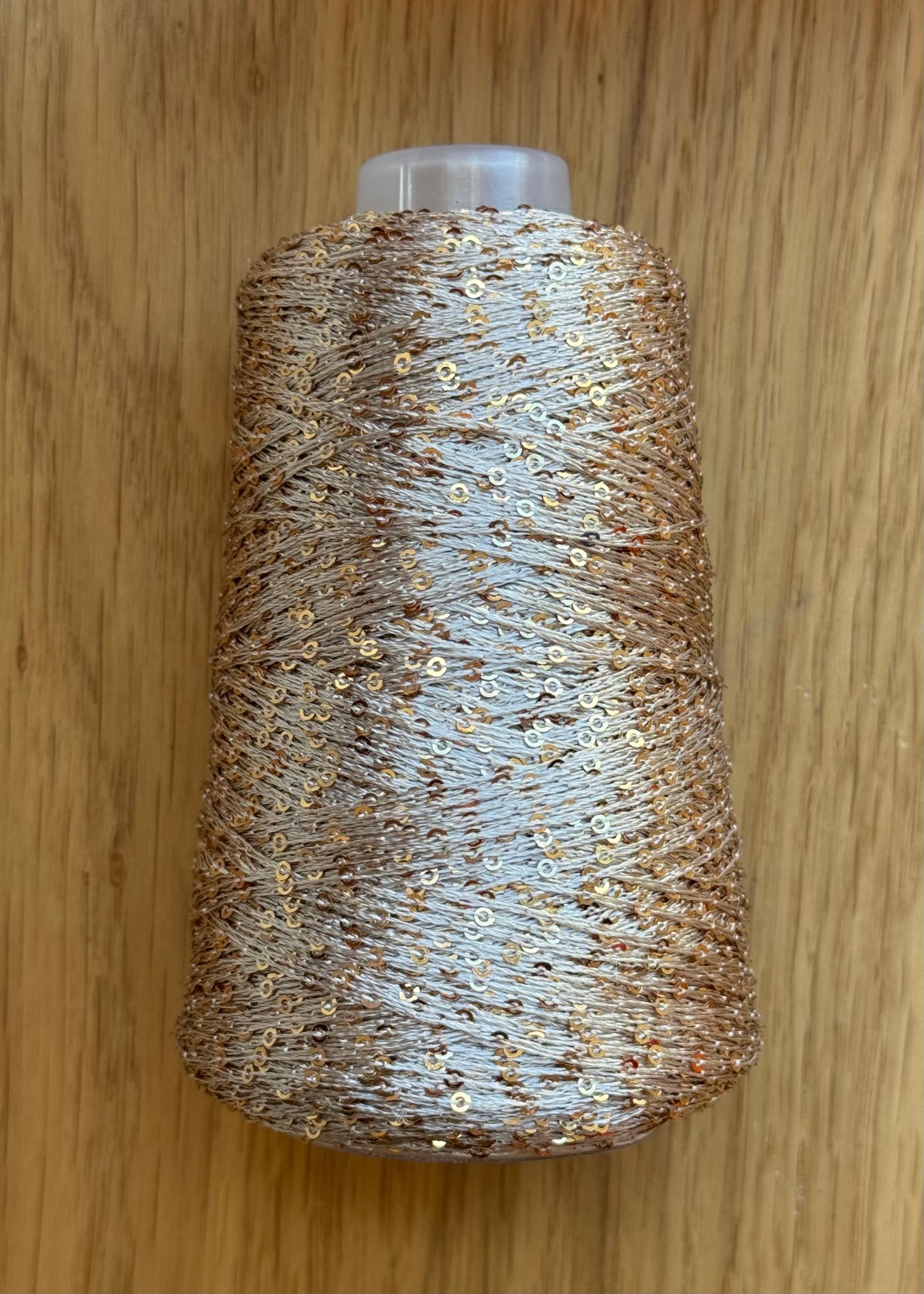 Små pailletter- champagne