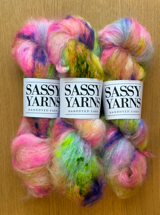 Chunky/fed Mohair - Fantasi