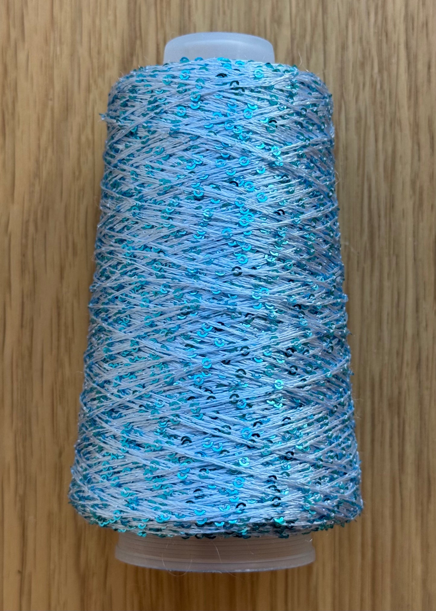 Små pailletter - aqua