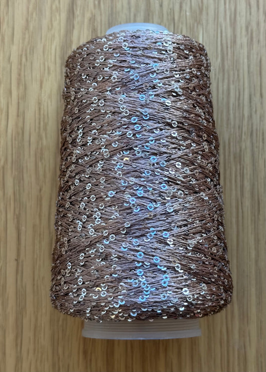 Små pailletter - bronze