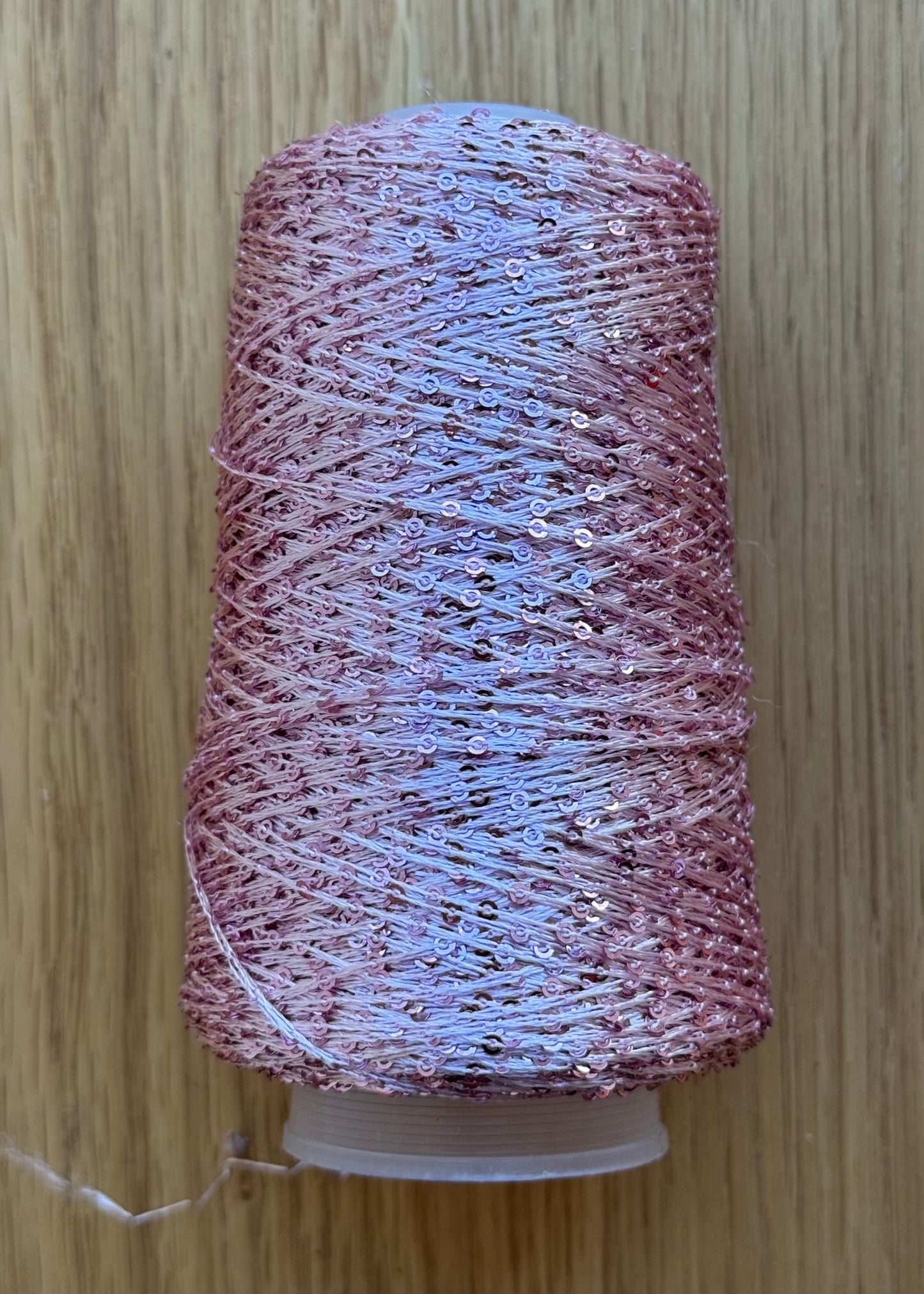 Små pailletter - lyserød