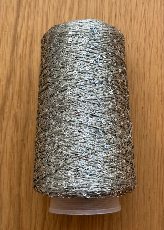 Små pailletter - sage