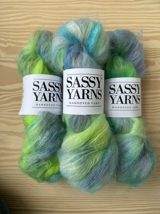 Chunky/fed Mohair - Nordlys