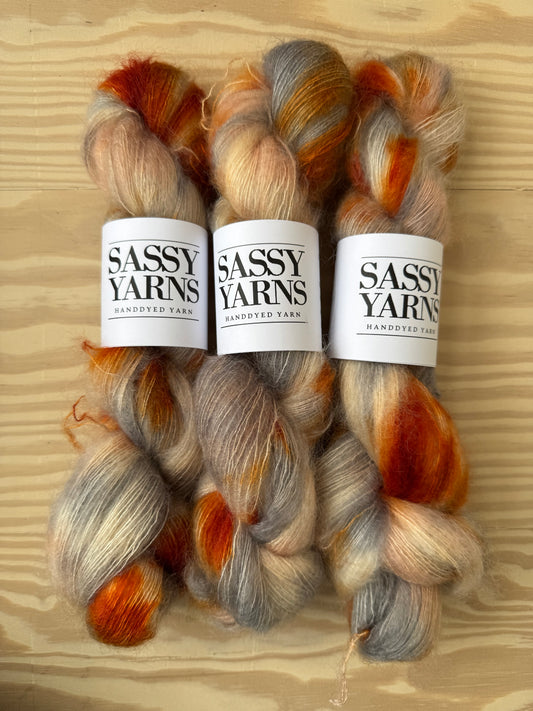 Kid silk mohair - Amber