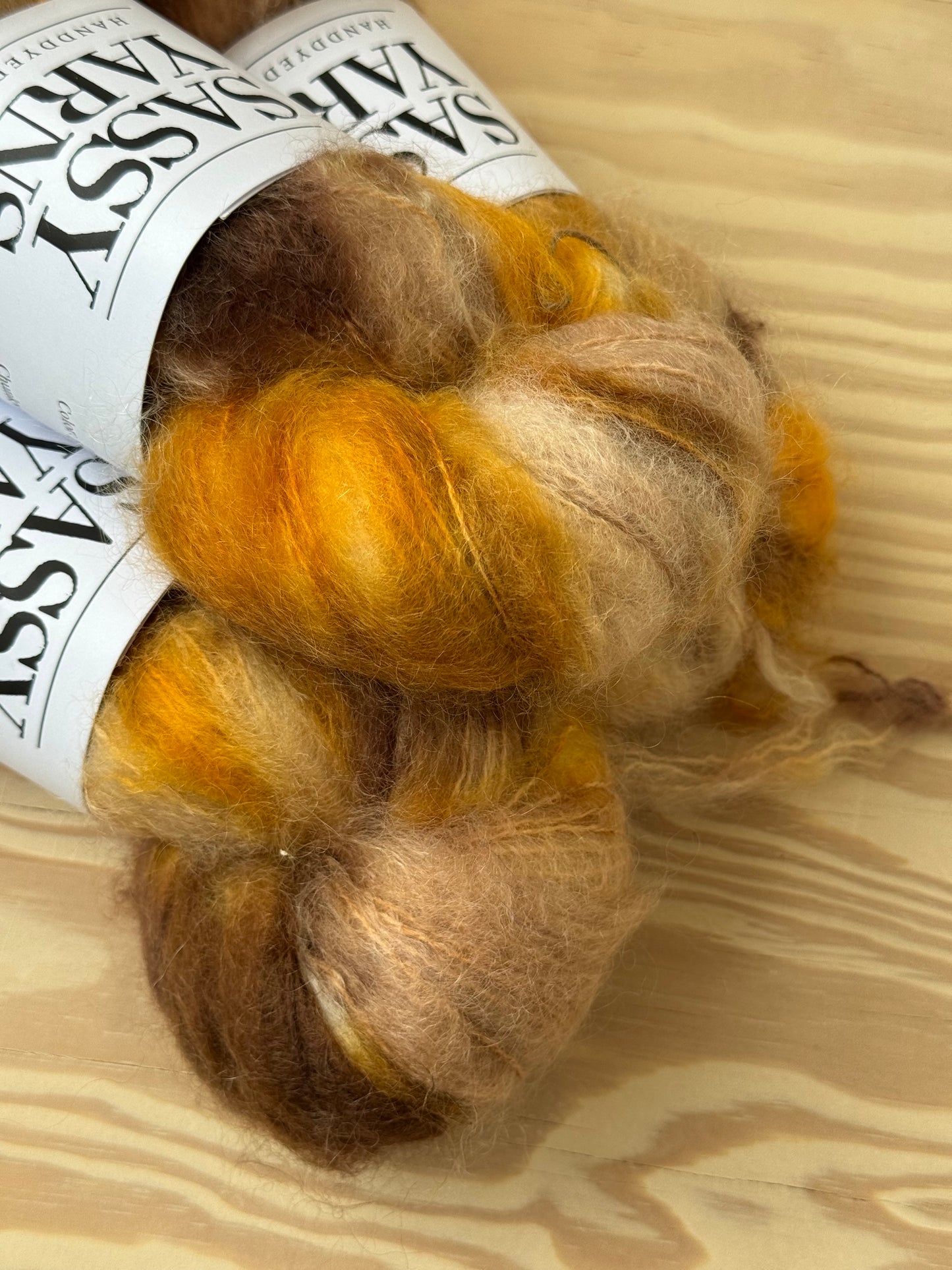 Chunky/fed Mohair - Honning Bjørn