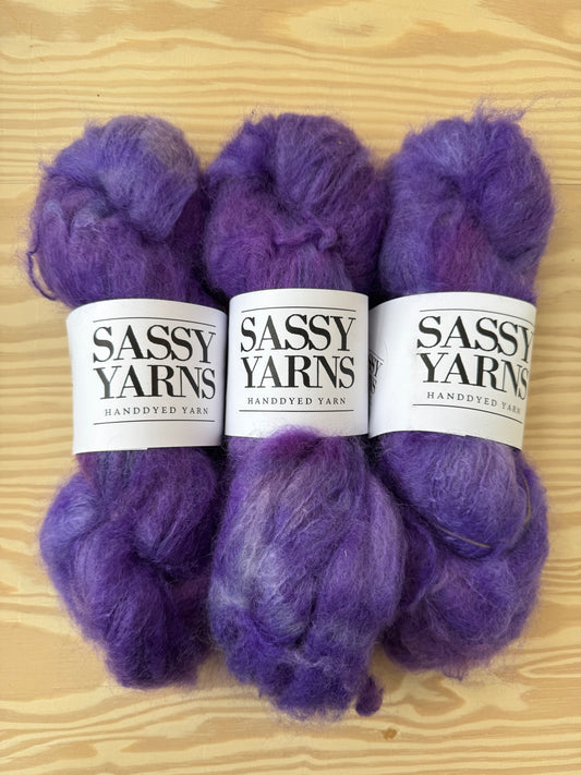 Chunky/fed Mohair - Velvet
