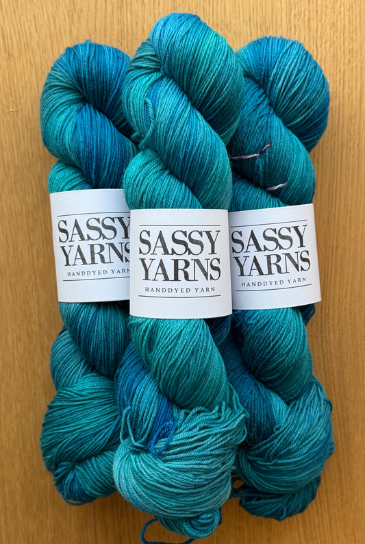 Merino Fingering - Påfugl