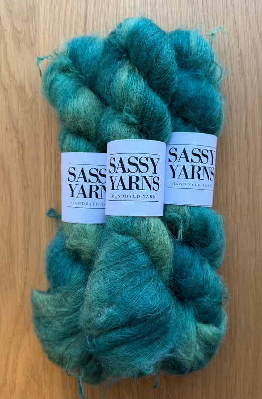 Kid silk mohair - Emerald