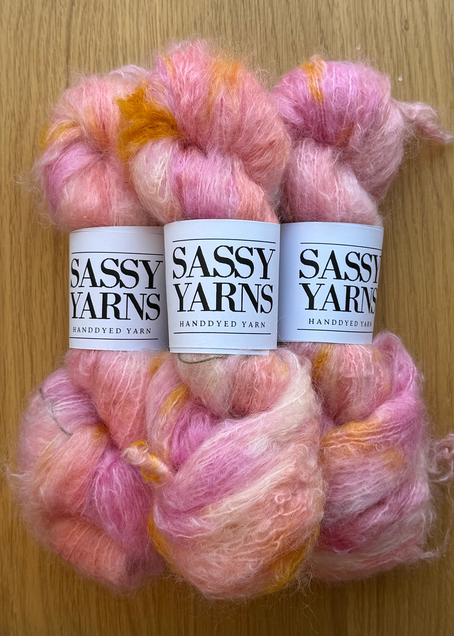 Chunky/fed Mohair - Tutti Frutti