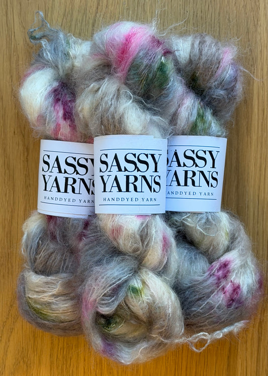 Chunky/fed Mohair - Vejkant