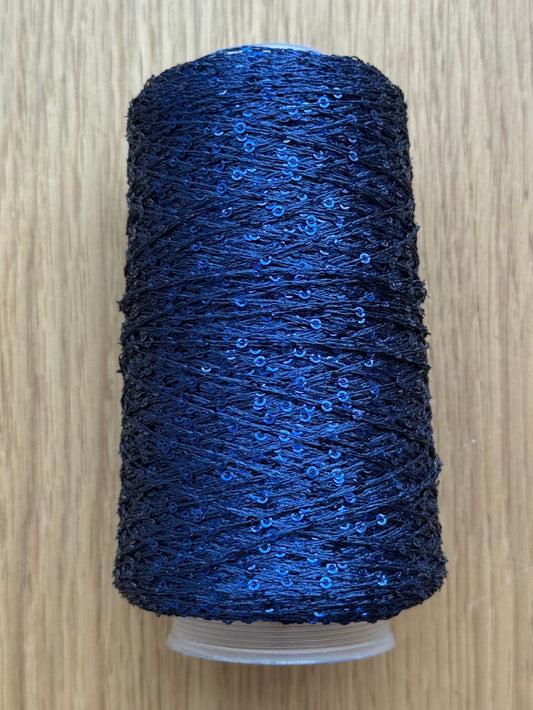 Små pailletter - navy