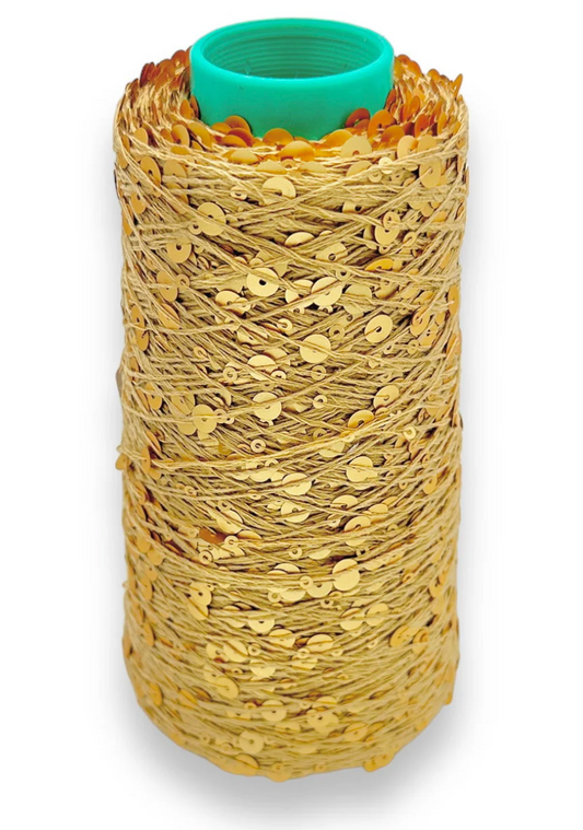 Wolle Halle Paillette - Beige