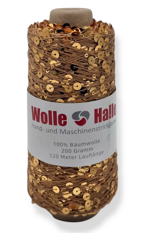 Wolle Halle Paillette - Autumn