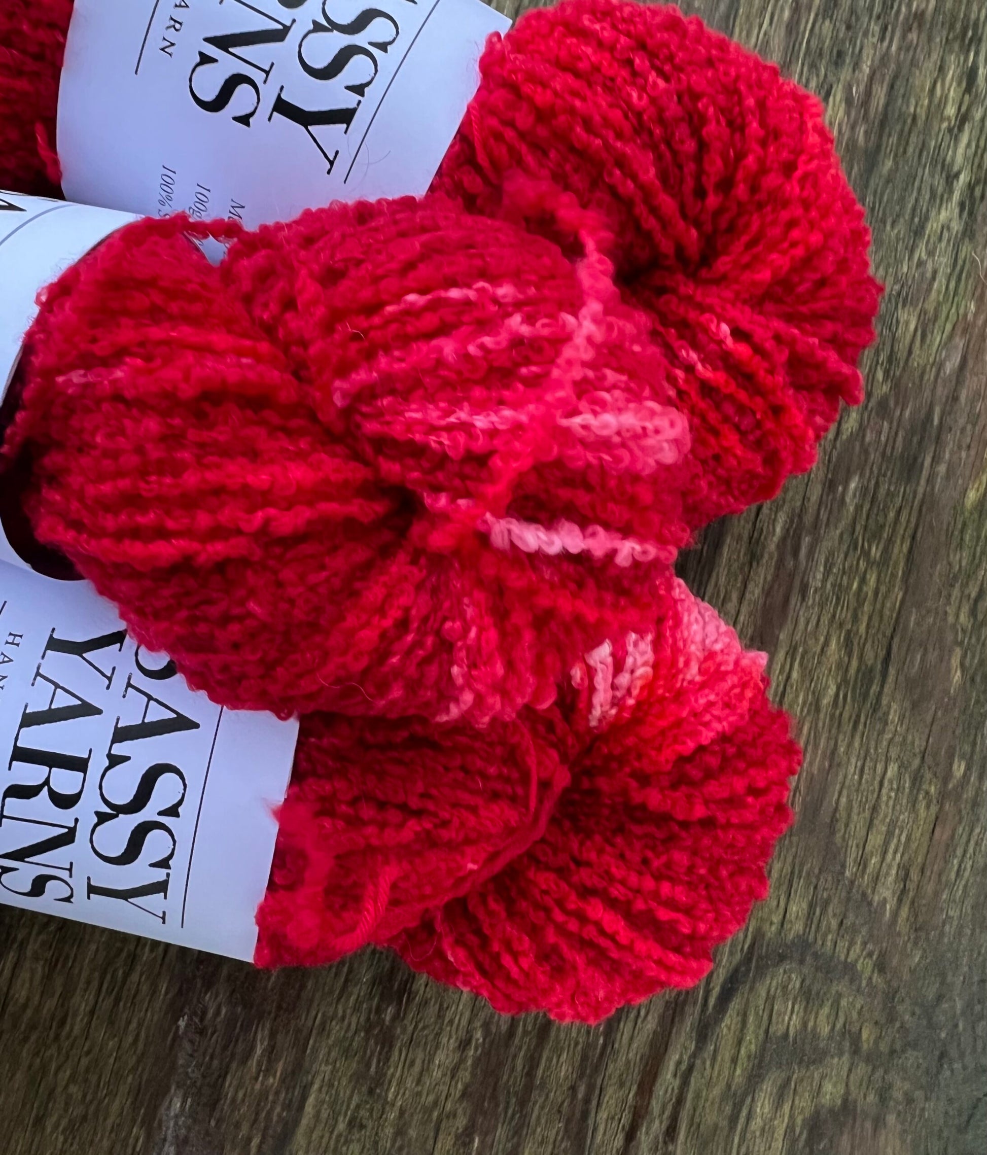 Merino Boucle - Valmue - View 2