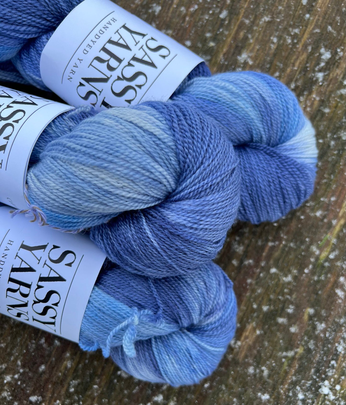Merino lace - Midnat - View 2