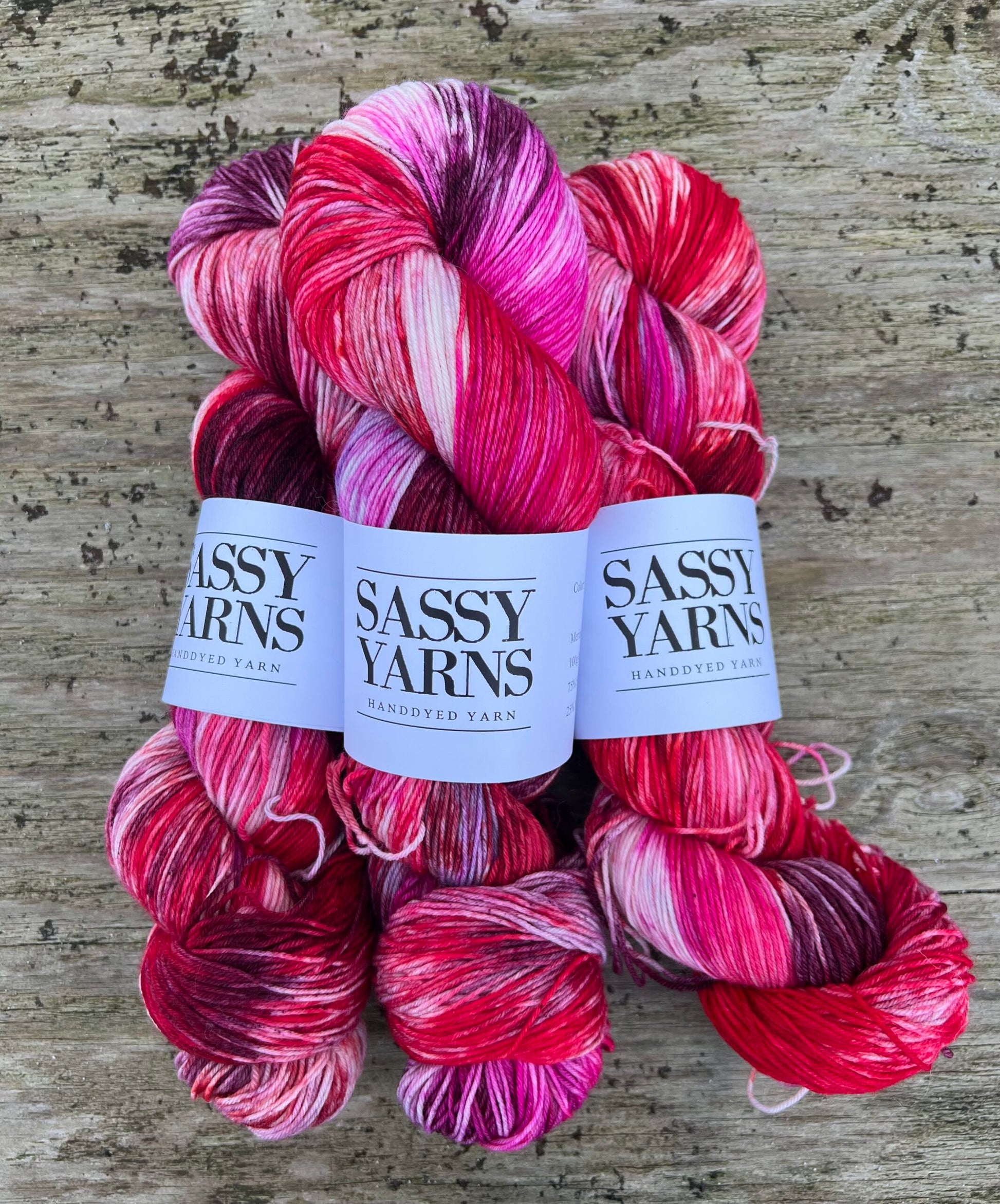 Merino Sock - Fransk Anemone
