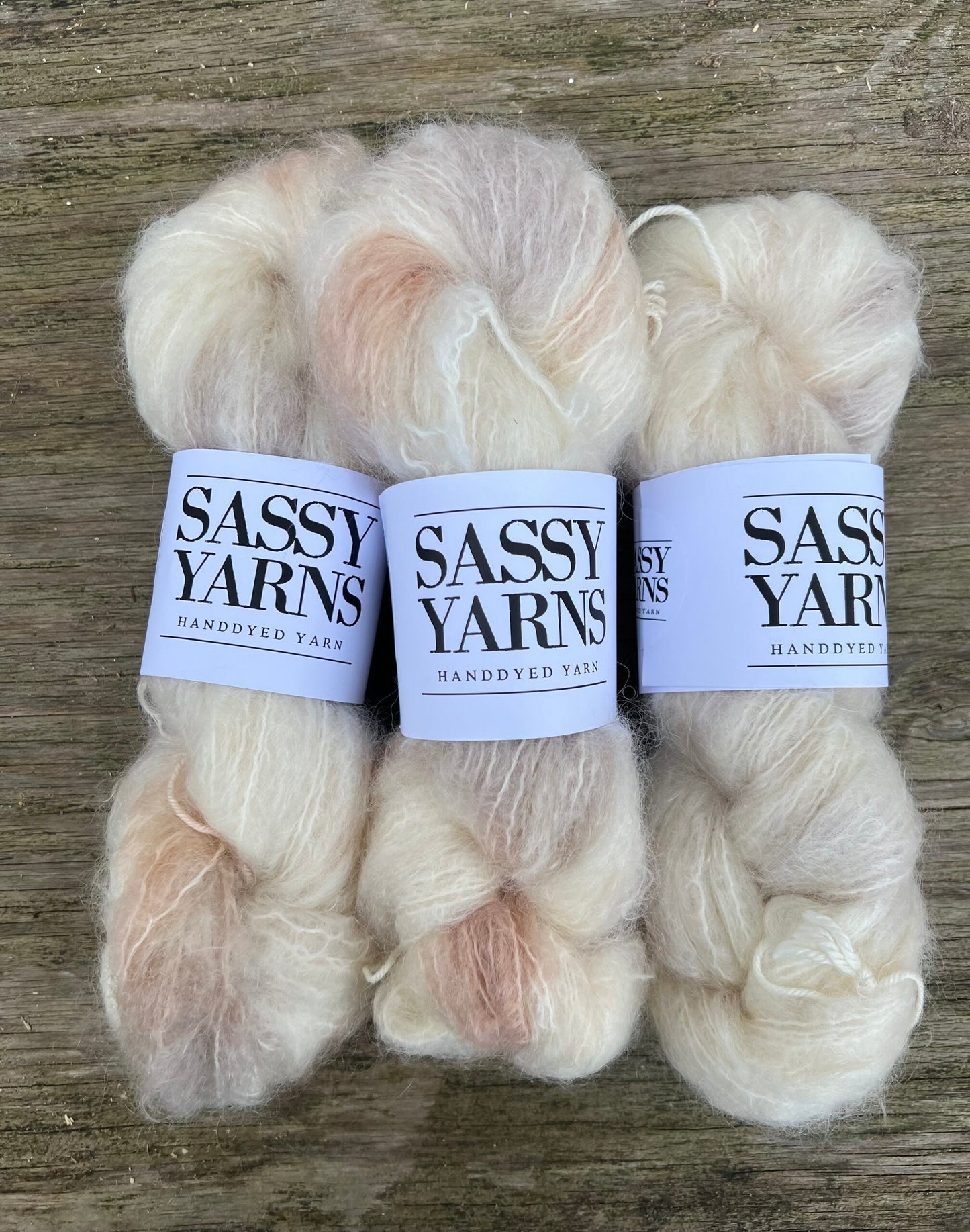 Chunky/fed Mohair - Strandskaller