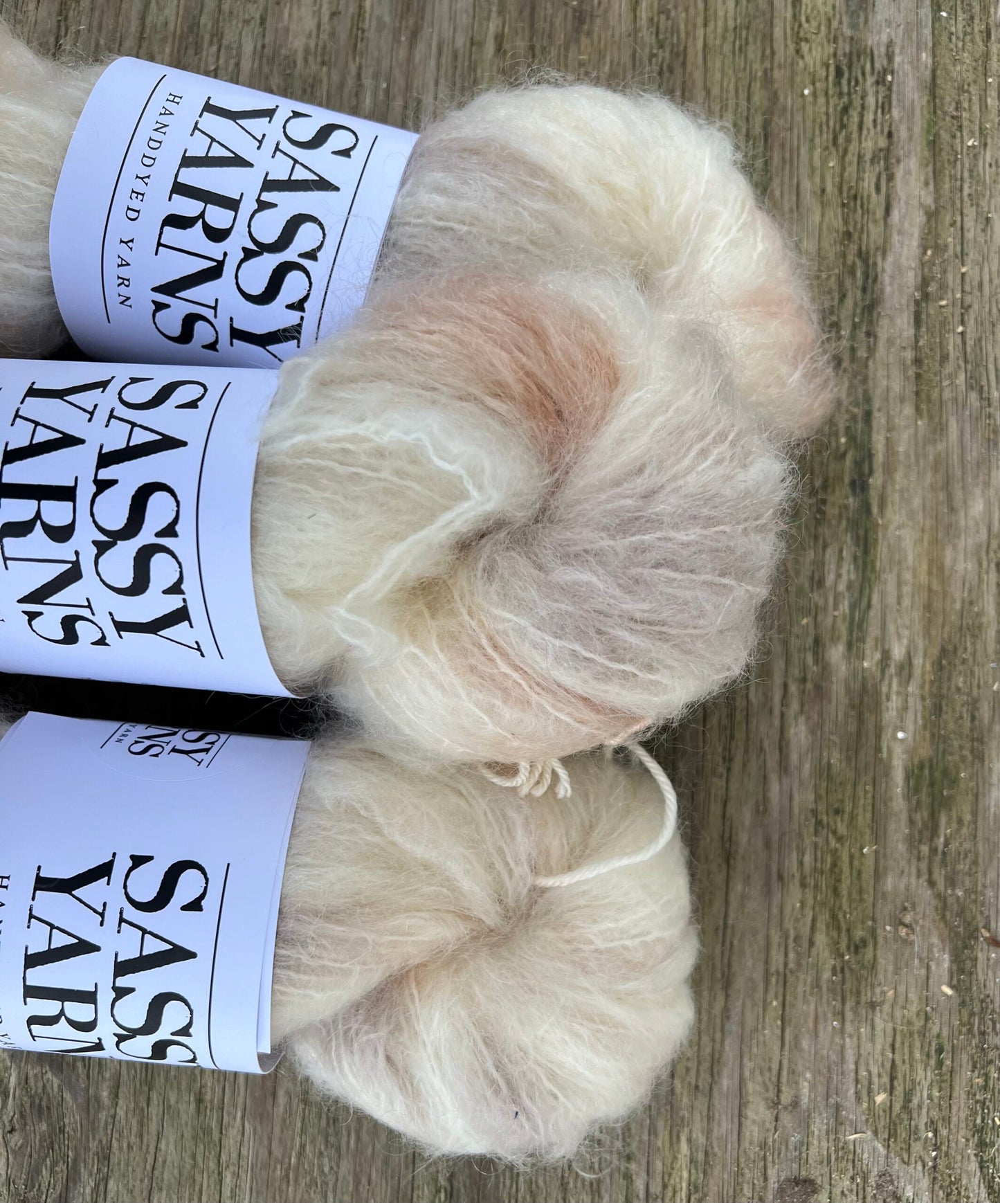 Chunky/fed Mohair - Strandskaller - View 2