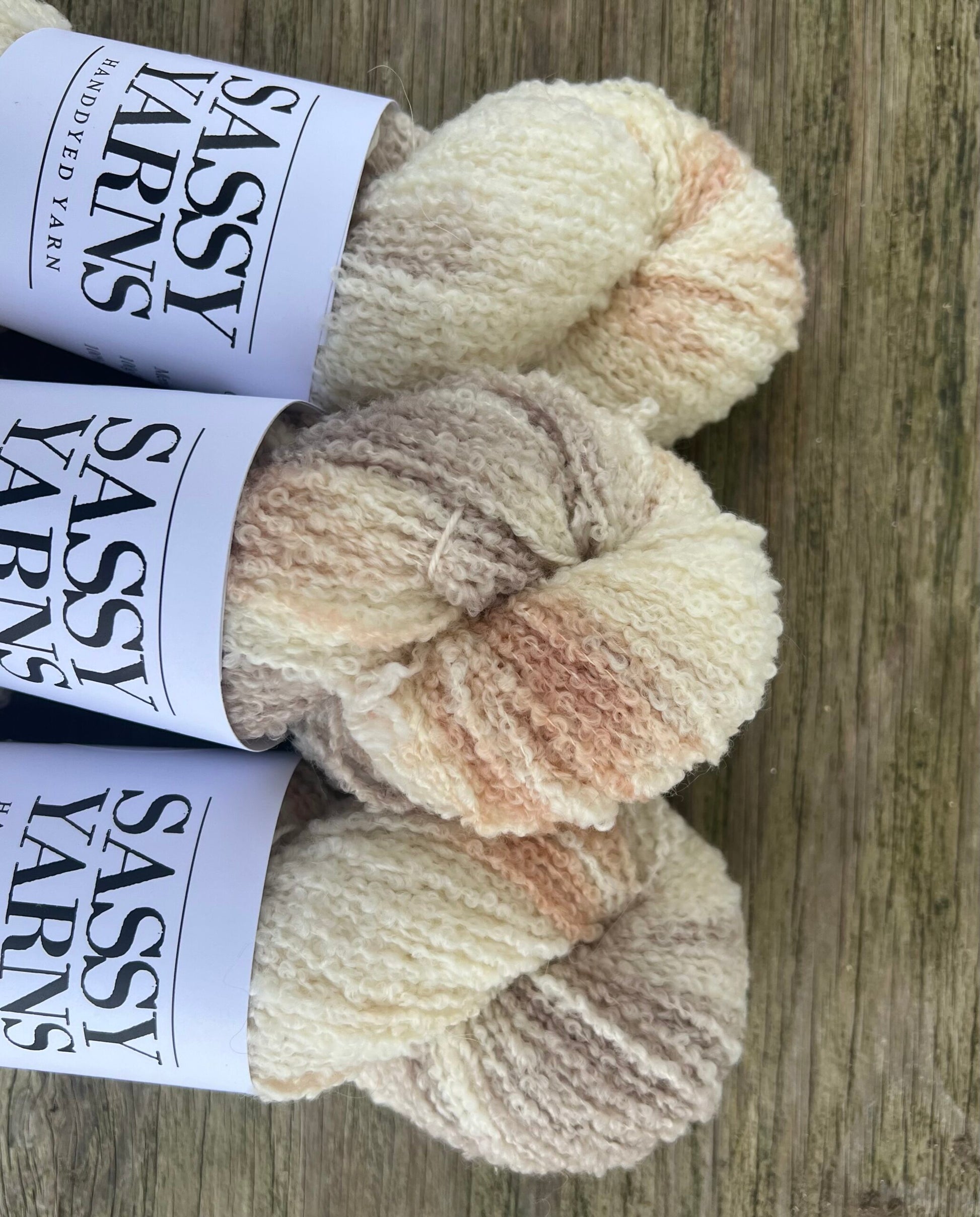 Merino Boucle - Strandskaller - View 2