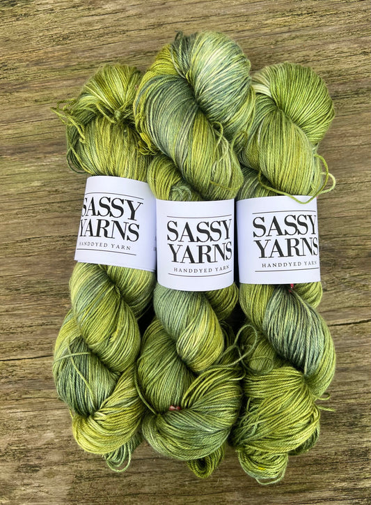 Pure Silk - Grønne Oliven