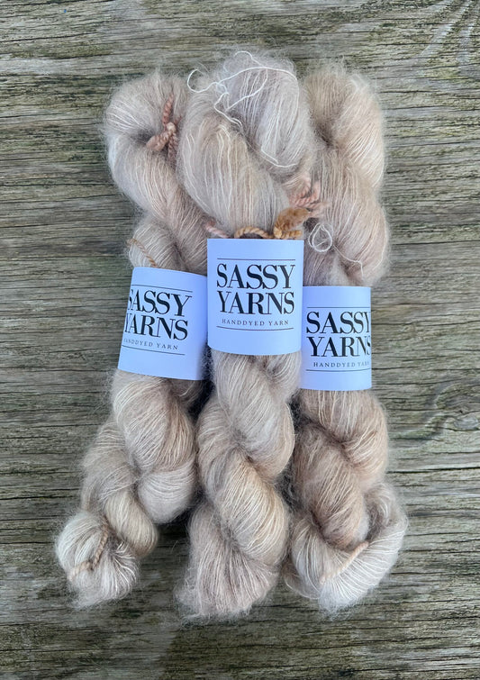 Kid silk mohair - Beige
