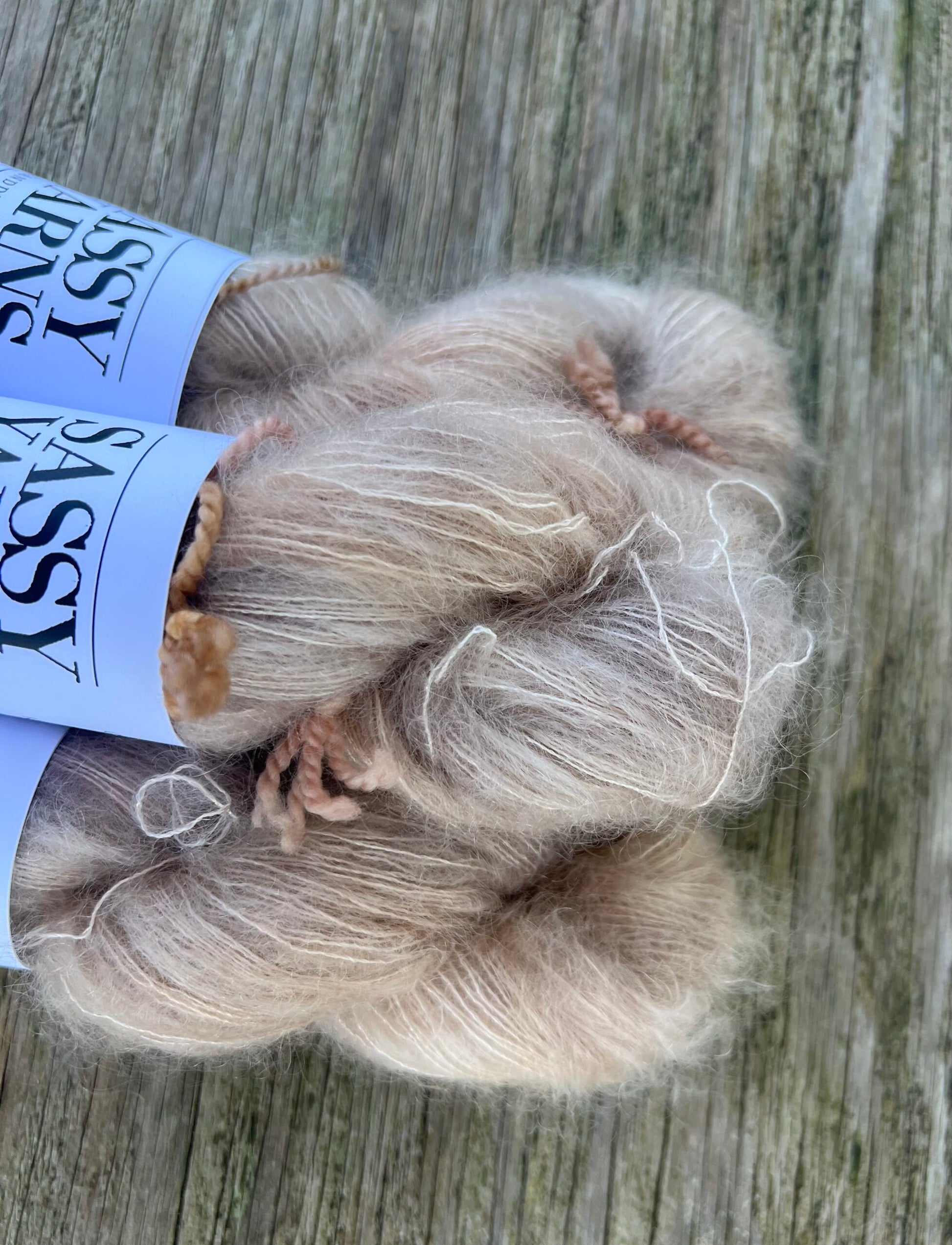 Kid silk mohair - Beige - View 2