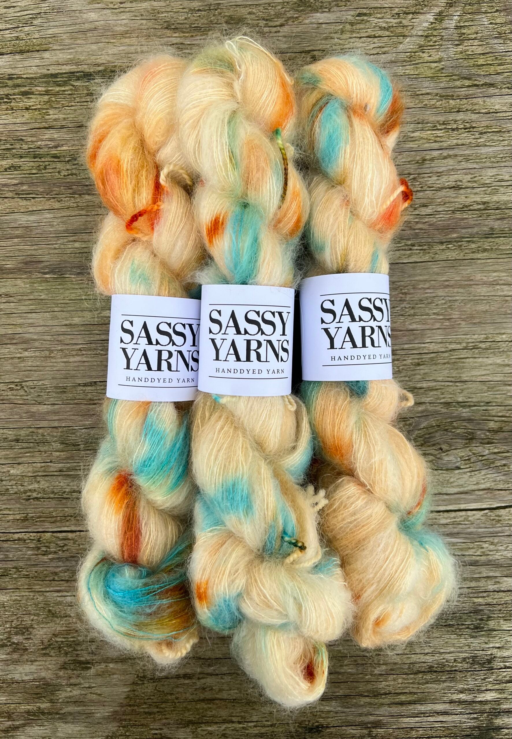 Kid silk mohair - Indianer