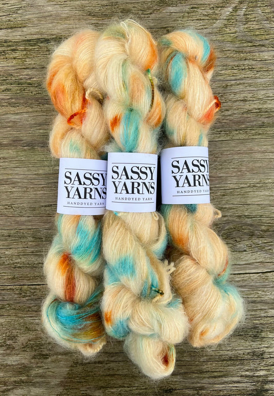 Kid silk mohair - Indianer